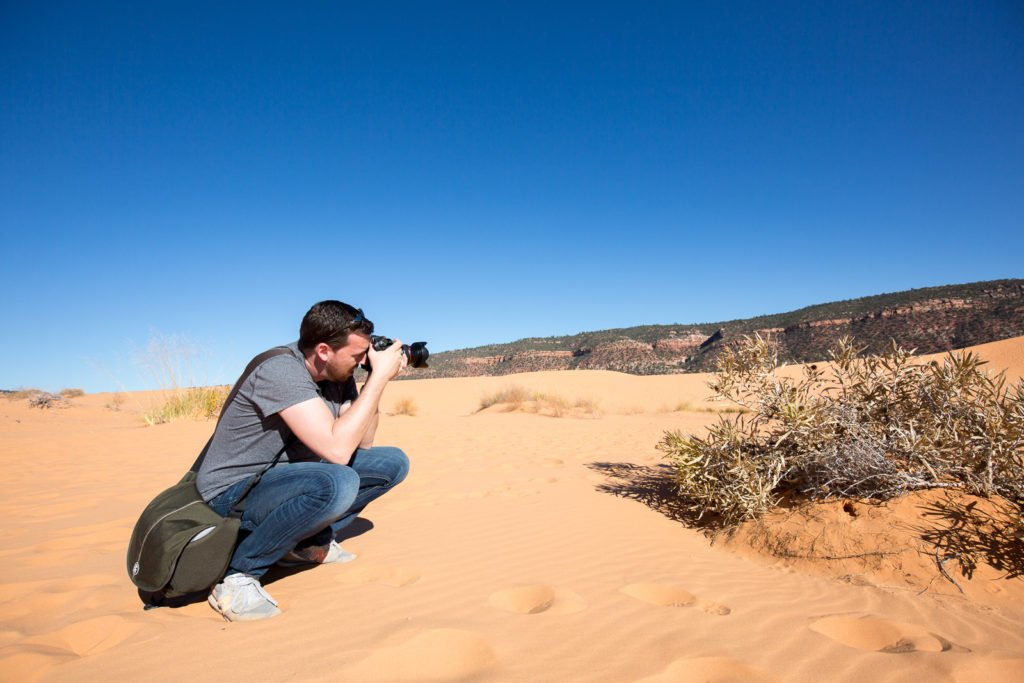 Pink Coral Sand Dunes