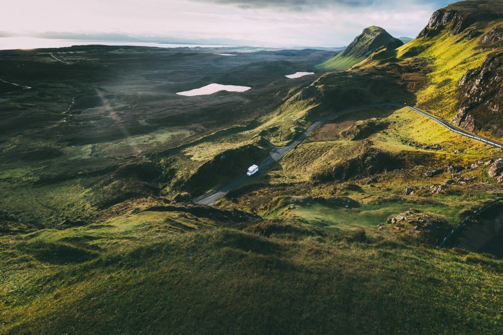 Tolle Landschaft mit dem Wohnmobil in Schottland erkunden