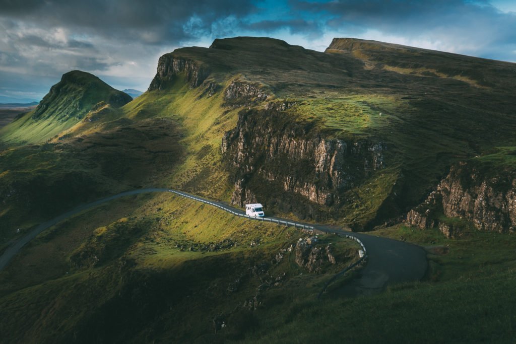 Fahren mit dem Wohnmobil in Schottland