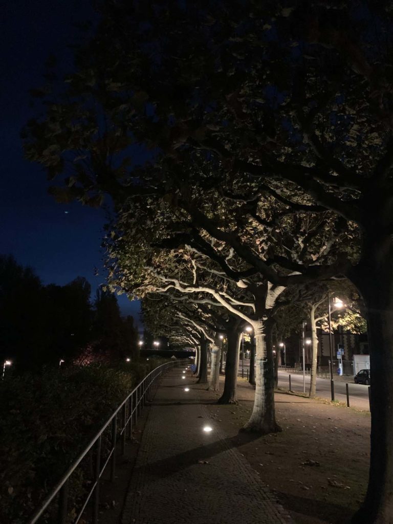 iPhone XS vs. iPhone 12 Nachtmodus