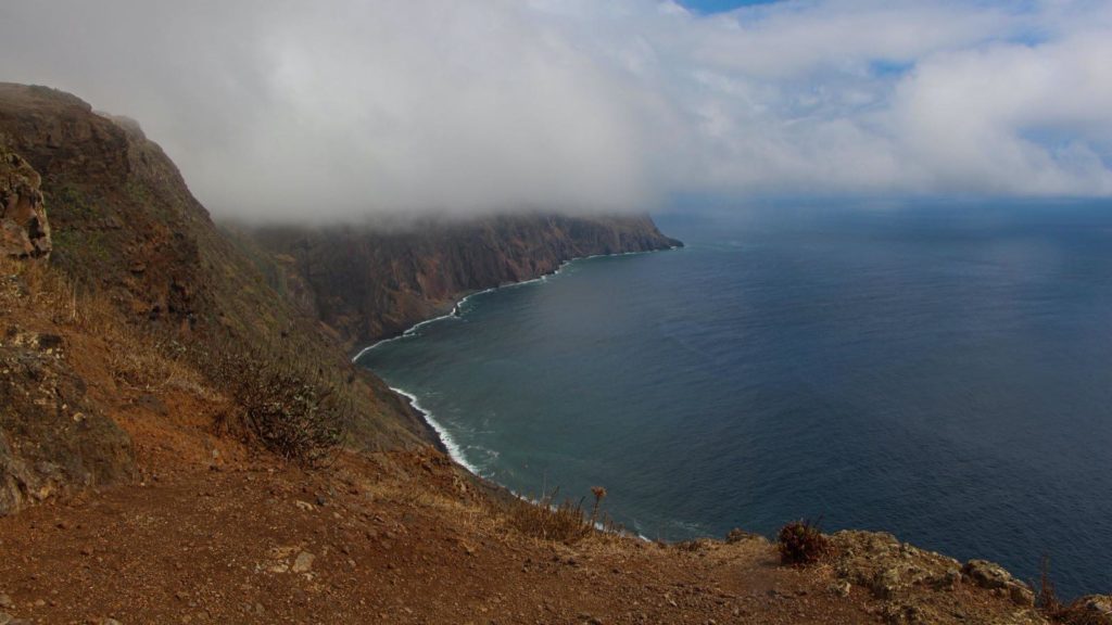 Tiefhängende Wolken auf Madeira