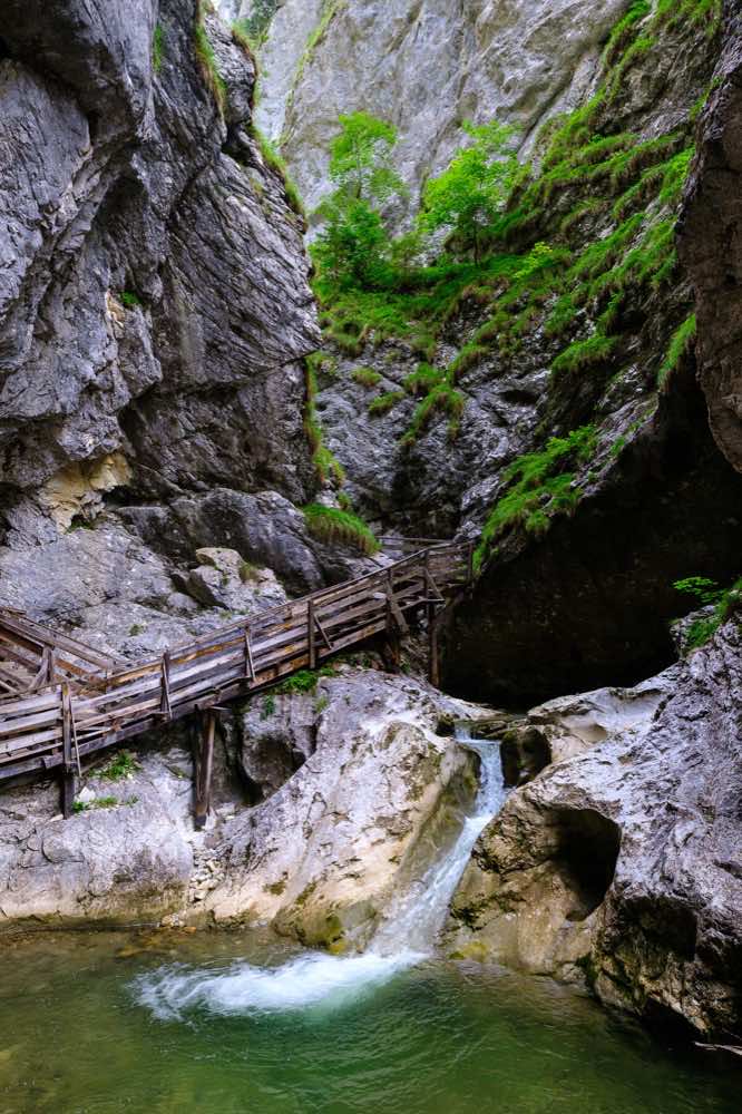 Reiseziele Juli Wörschachklamm in Österreich