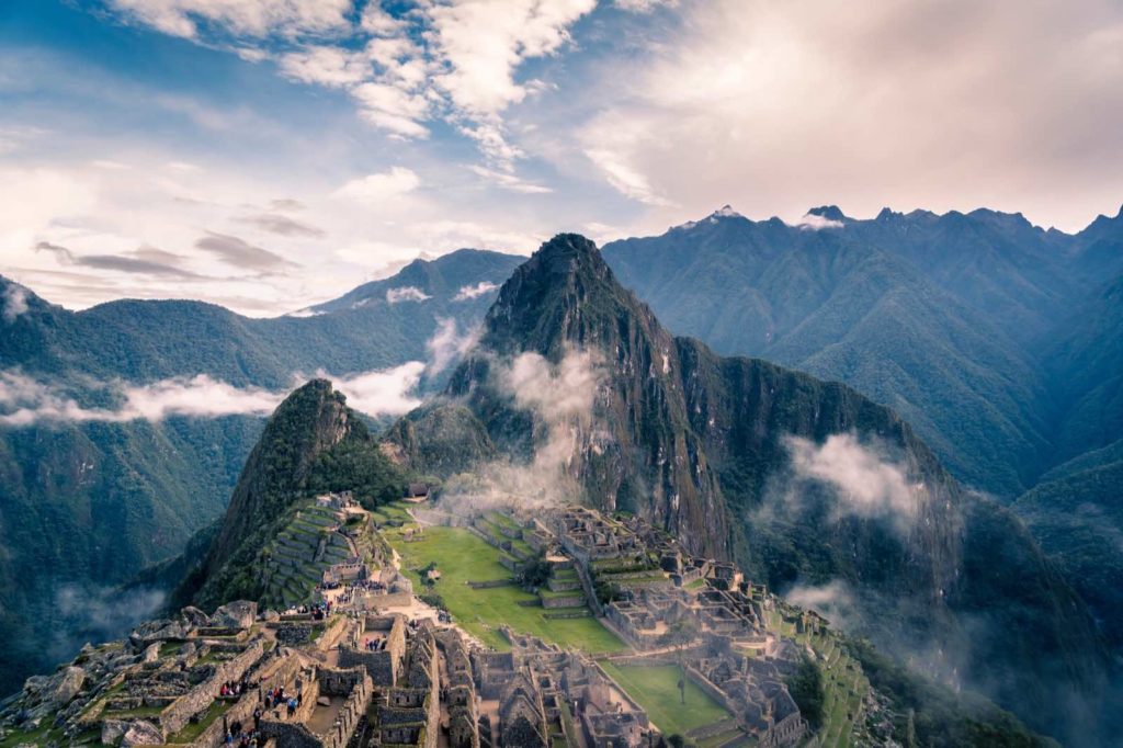 Machu Picchu ist das Reiseziel in Peru
