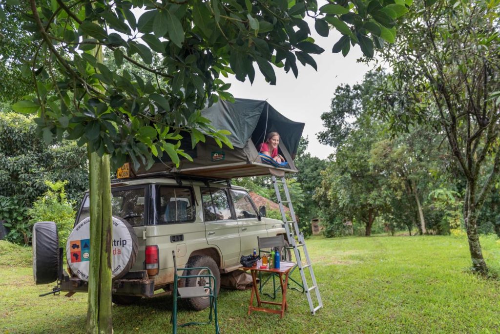 Uganda Selbstfahrer Dachzelt
