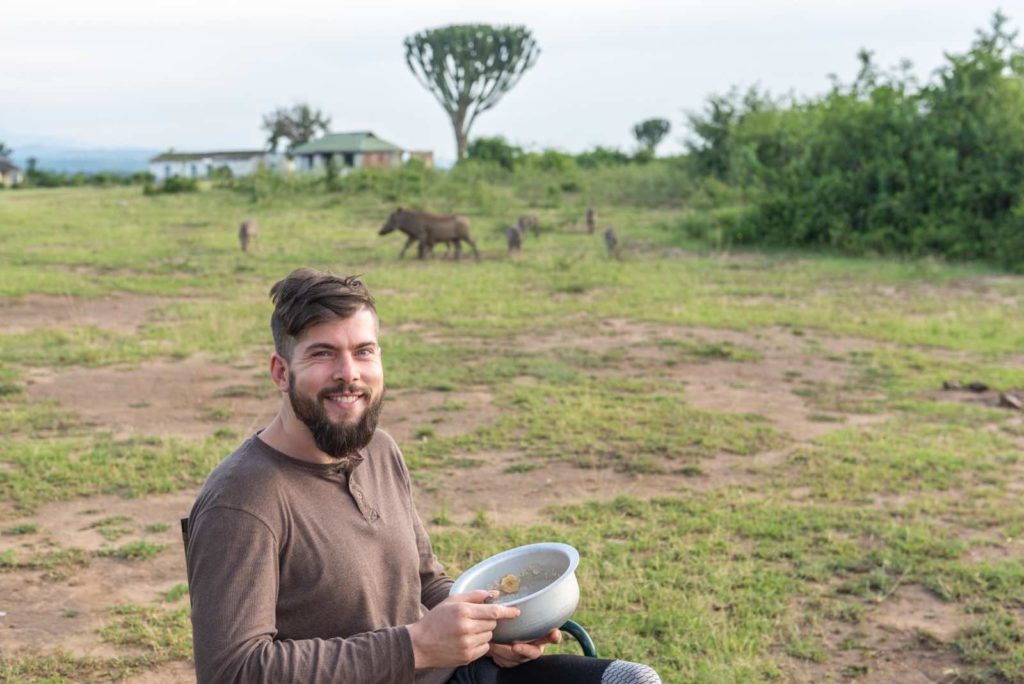 Warzenschweine Uganda Reise