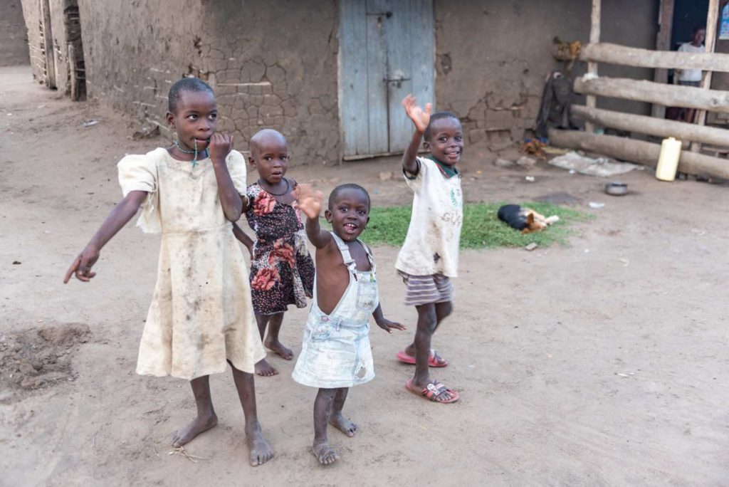 Kinder in Uganda