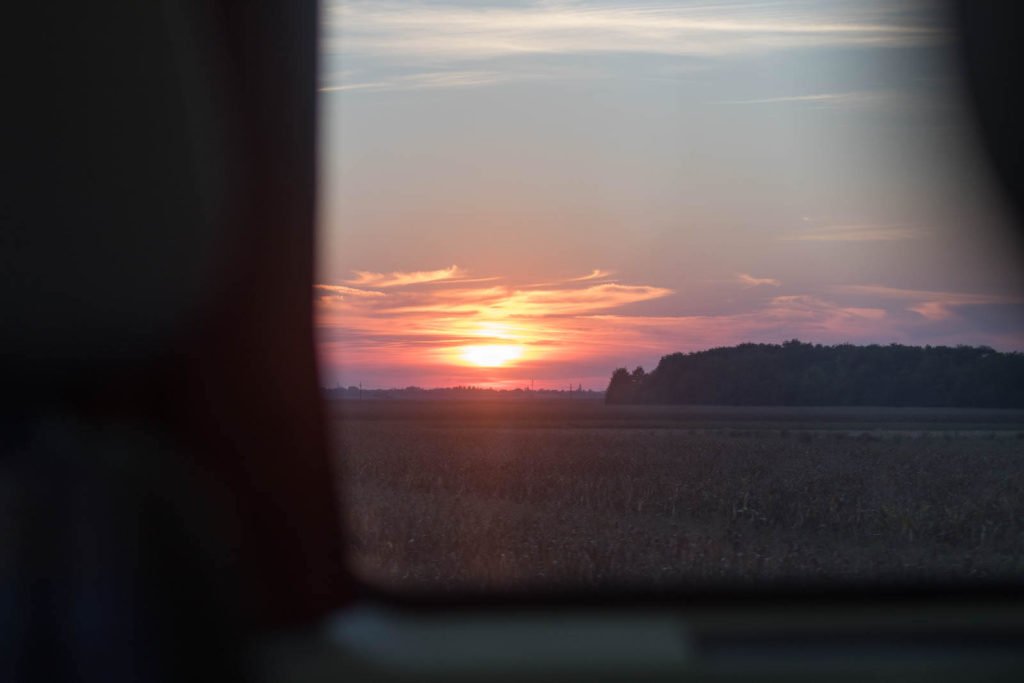 Interrail Reise Zug