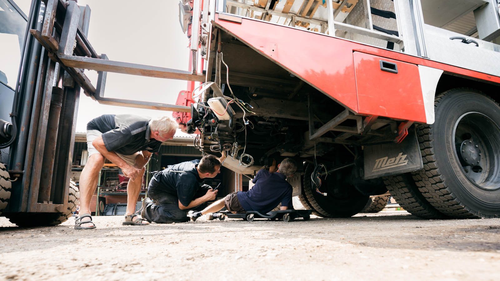 Feuerwehr Rüstwagen Metz wird zu Expeditionsmobil