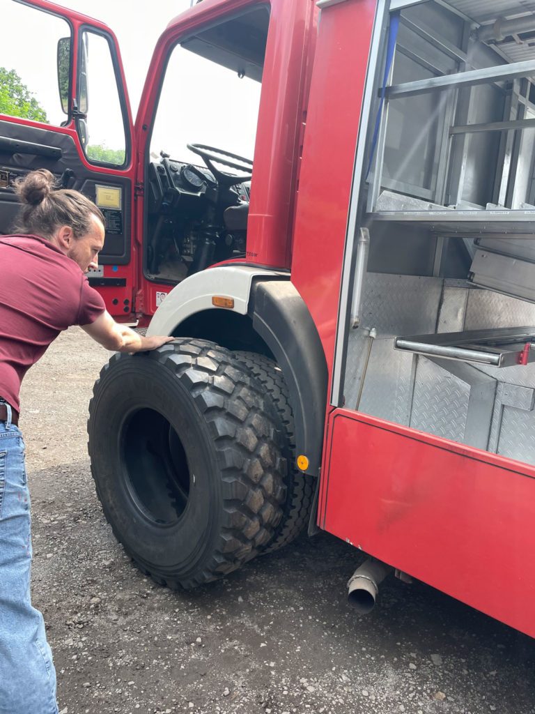 Offroad-Reifen Expeditionsmobil