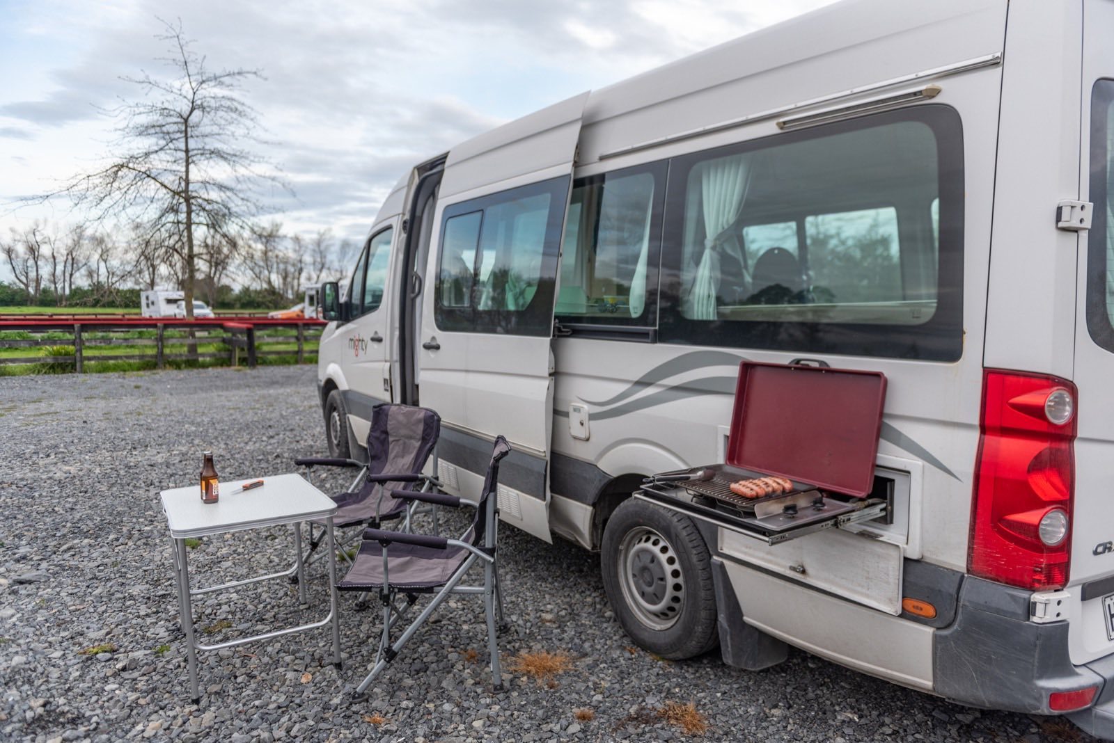 Camping kochen Neuseeland